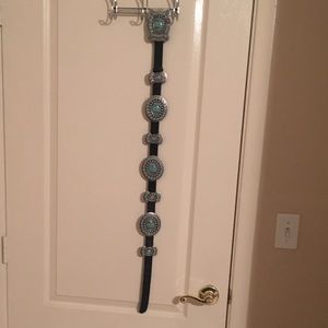 Turquoise concho belt